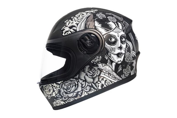 CAPACETE TAURUS JOY23 STRIKE TATTOO GRAFITE